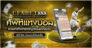 รวม ศัพท์แทงบอล ที่มือใหม่ควรรู้