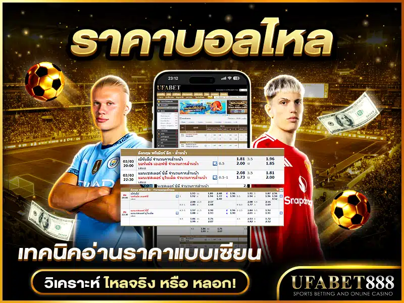 เทคนิคเซียนบอลในการวิเคราะห์ ราคาบอลไหล