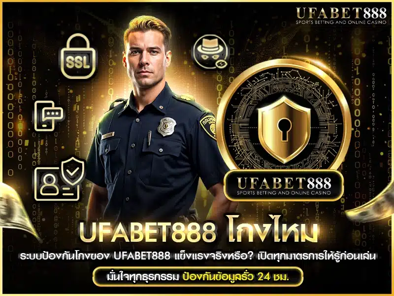 ufabet888 ระบบความปลอดภัย และมาตรการป้องกันโกง